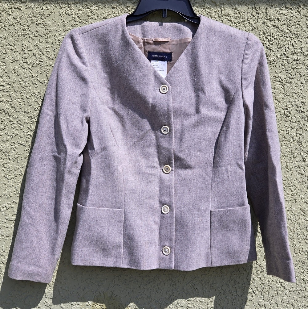Piazza Sempione Wool Blazer Jacket
